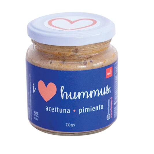 Hummus Aceituna - Pimiento 220g